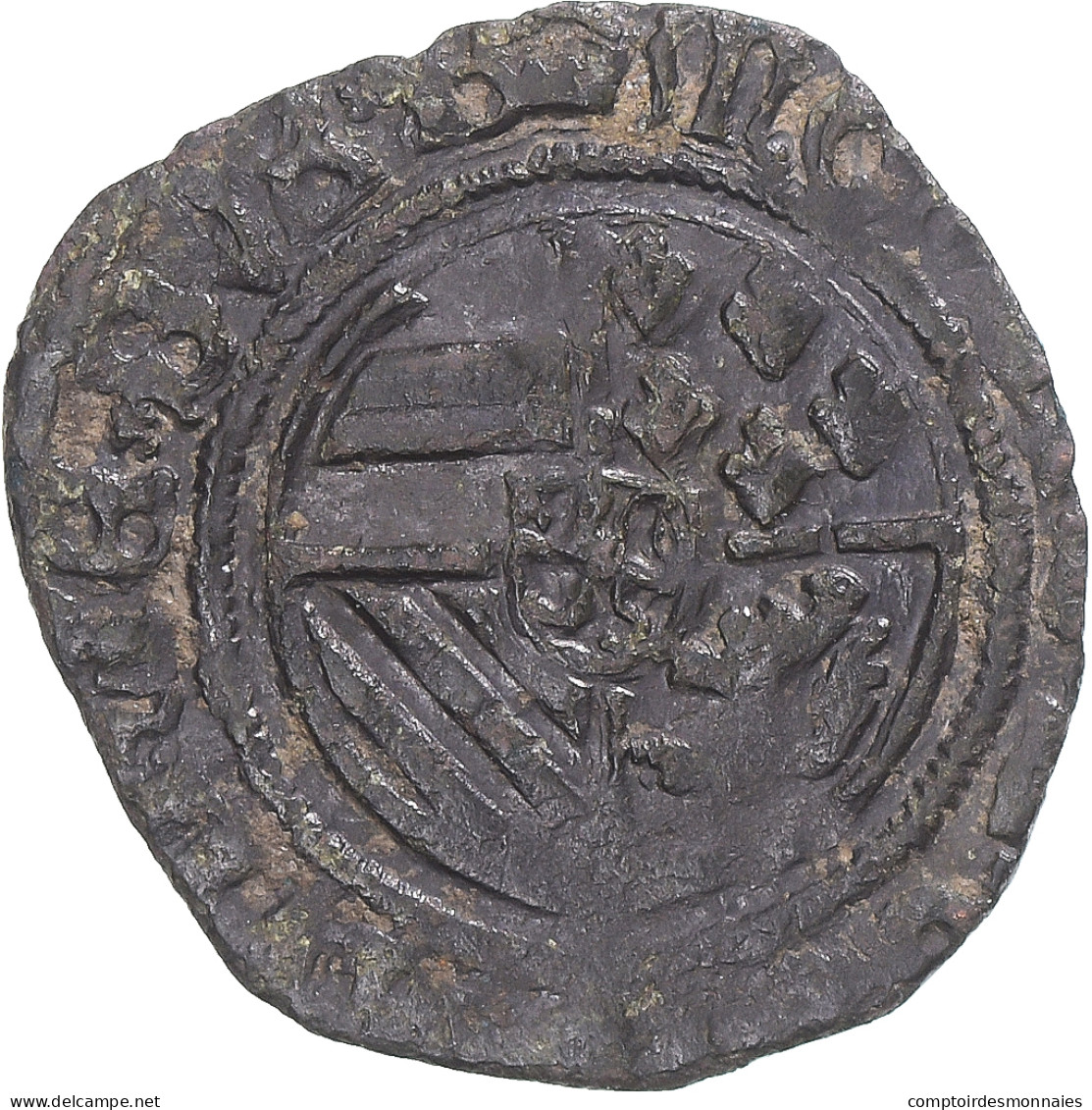 Monnaie, Belgique, Charles Quint, 1/4 Gros, 1507-1520, Anvers, TB+, Billon - Andere & Zonder Classificatie