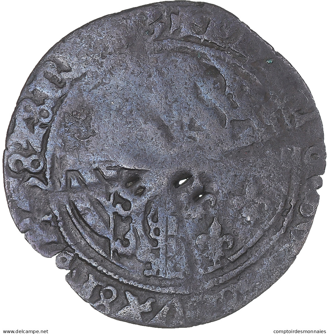 Monnaie, Belgique, Philippe Le Bon, 4 Mites De Brabant, 1458-1459, Malines, TB - Autres & Non Classés