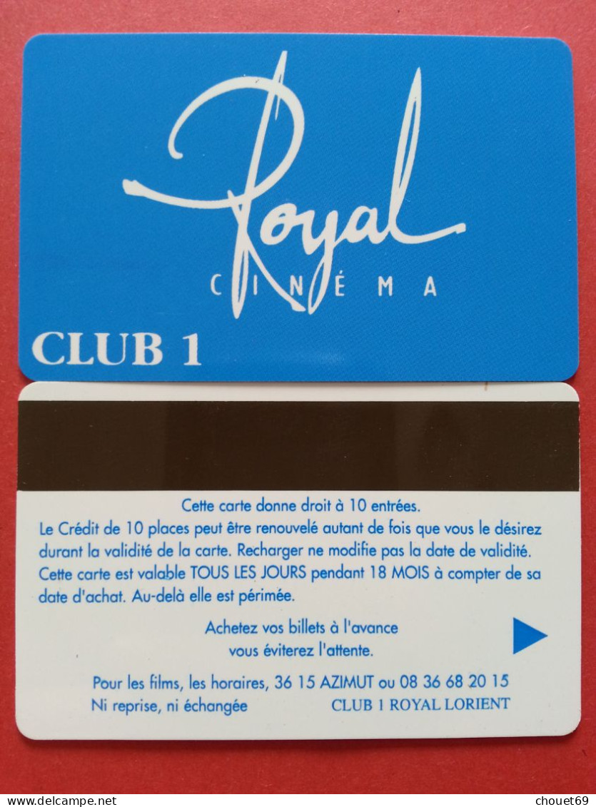 Cinécarte Royal Club 1 Bleue (BH0621 - Movie Cards