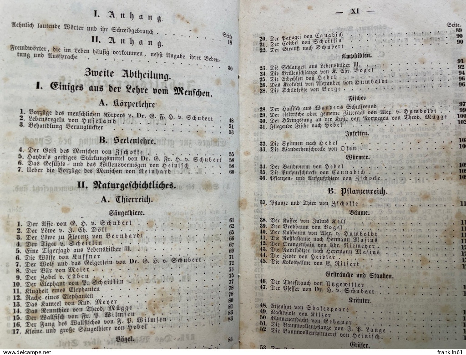 Drittes Sprach- Und Lesebuch. Ein Lesebuch Für Die Oberklasse Der Volksschule Und Für Die Unteren Klassen Höhe - Livres Scolaires