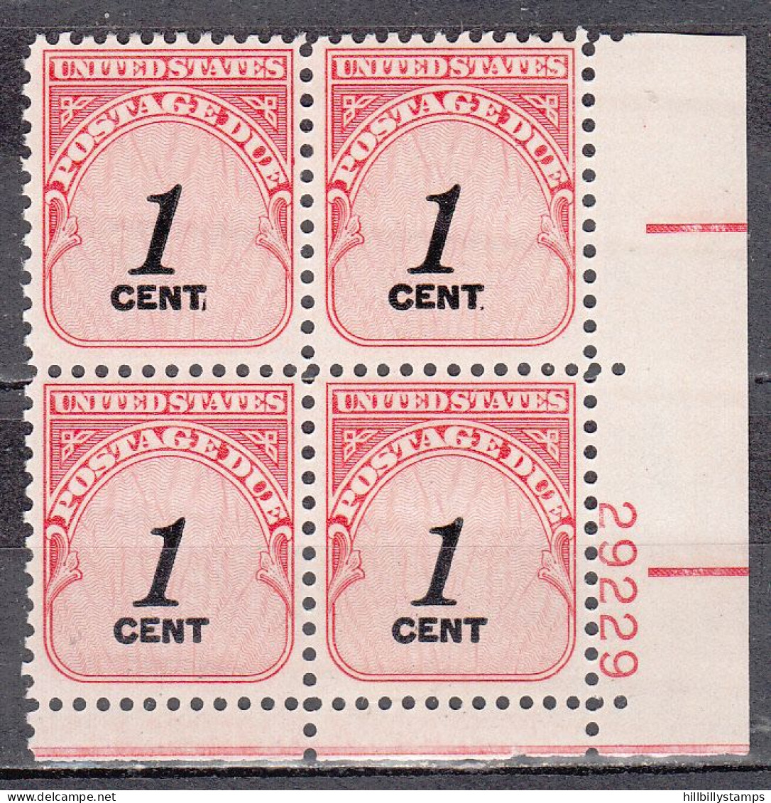 UNITED STATES   SCOTT NO J89  MNH  YEAR  1959 - Portomarken