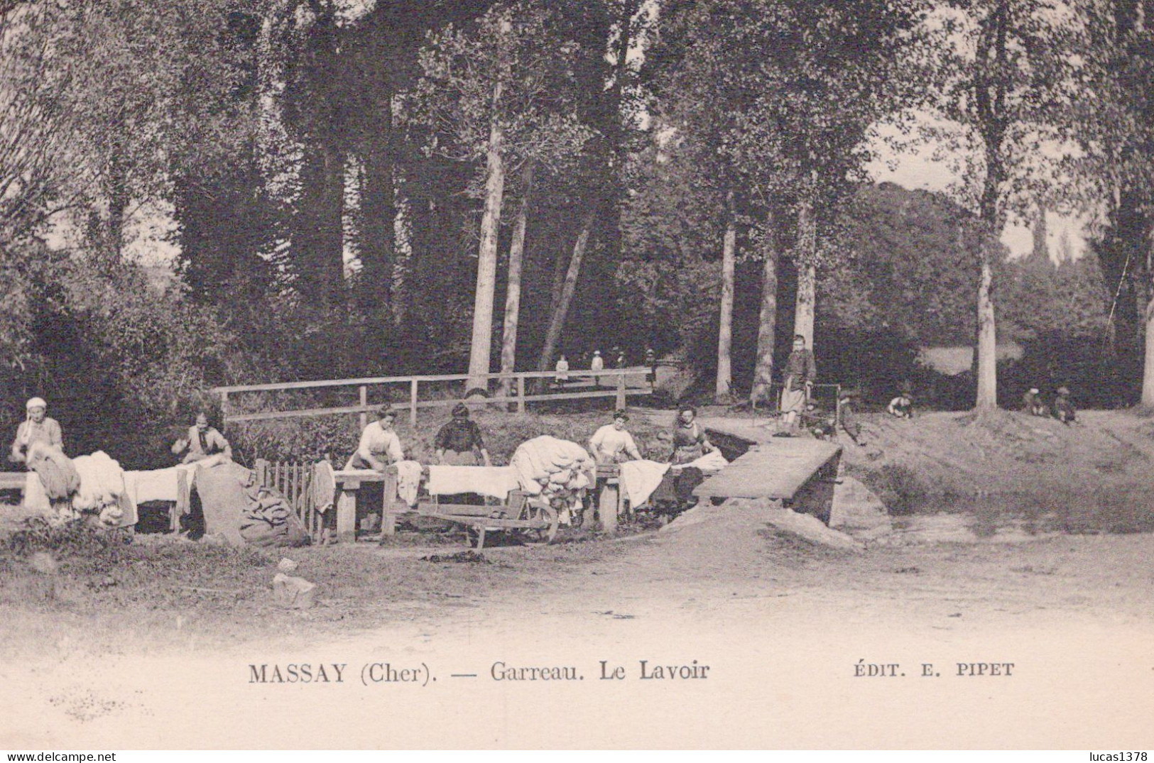 18 / MASSAY / GARREAU / LE LAVOIR / LAVANDIERES - Massay