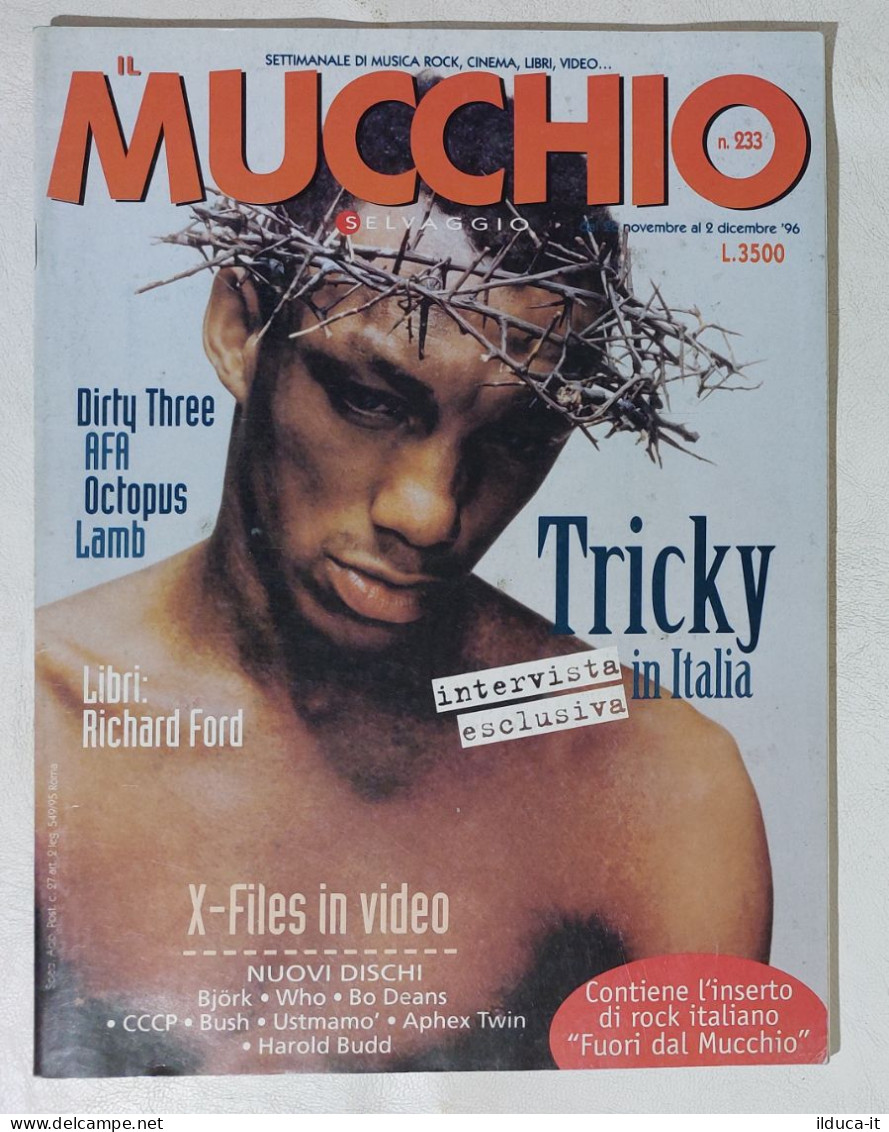 I114259 Il Mucchio Selvaggio 1996 A. XX N. 233 - Tricky / Who /Octopus / AFA - Musica