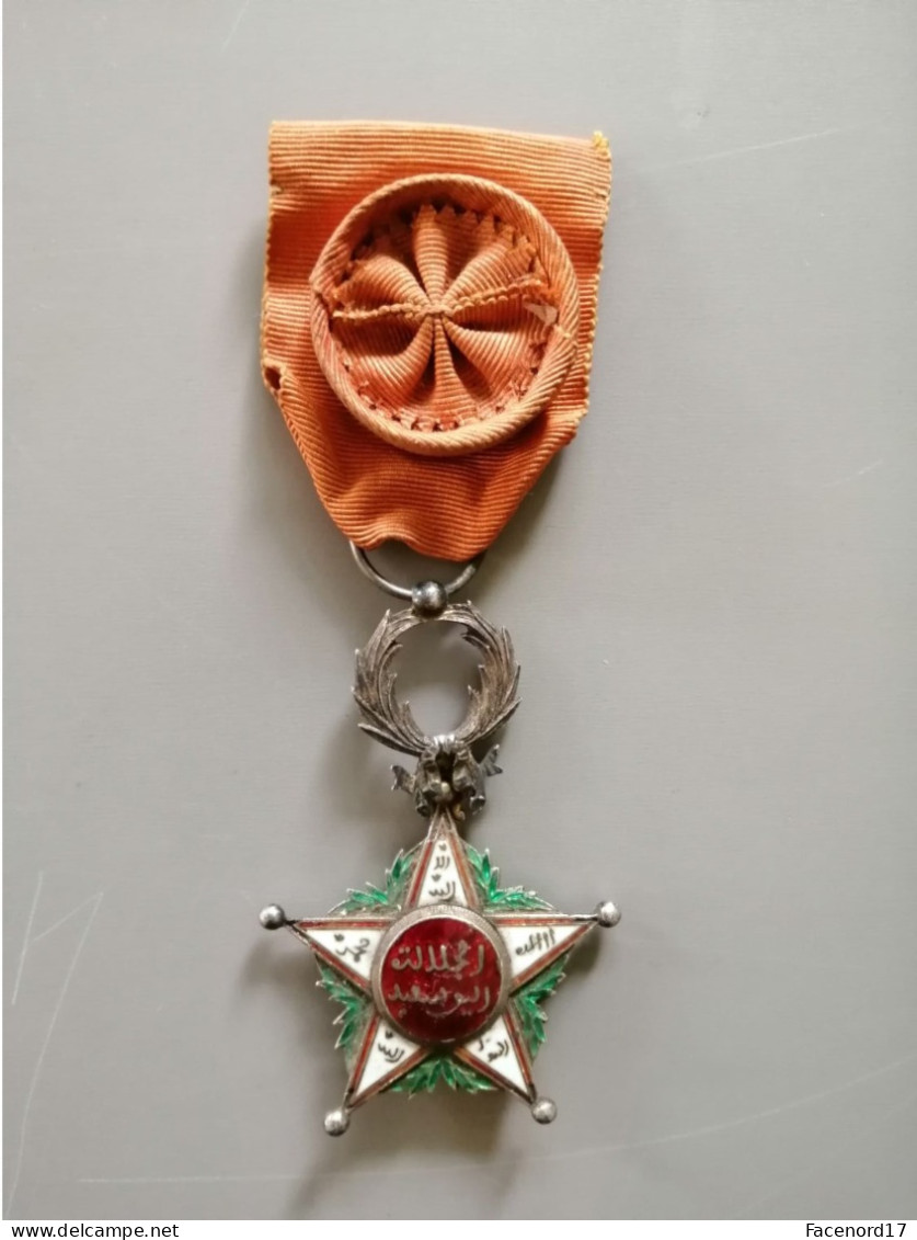 Médaille Maroc Officier Ordre De Ouissam Alaouite - Other & Unclassified