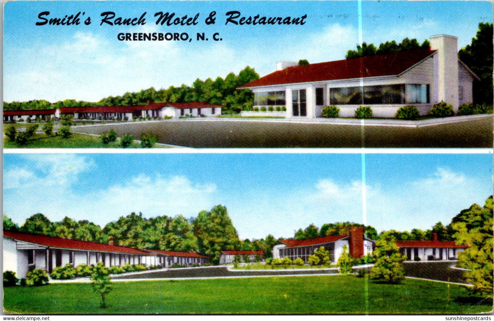 North Carolina Greensboro Smith's Ranch Motel & Restaurant - Greensboro