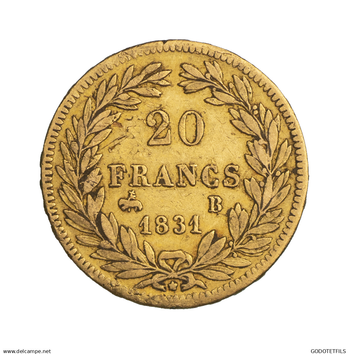Louis-Philippe -20 Francs 1831 Rouen - 20 Francs (gold)
