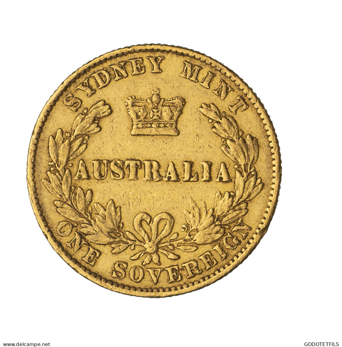 Royaume-Uni Souverain Victoria 1866 Sydney - 1 Sovereign