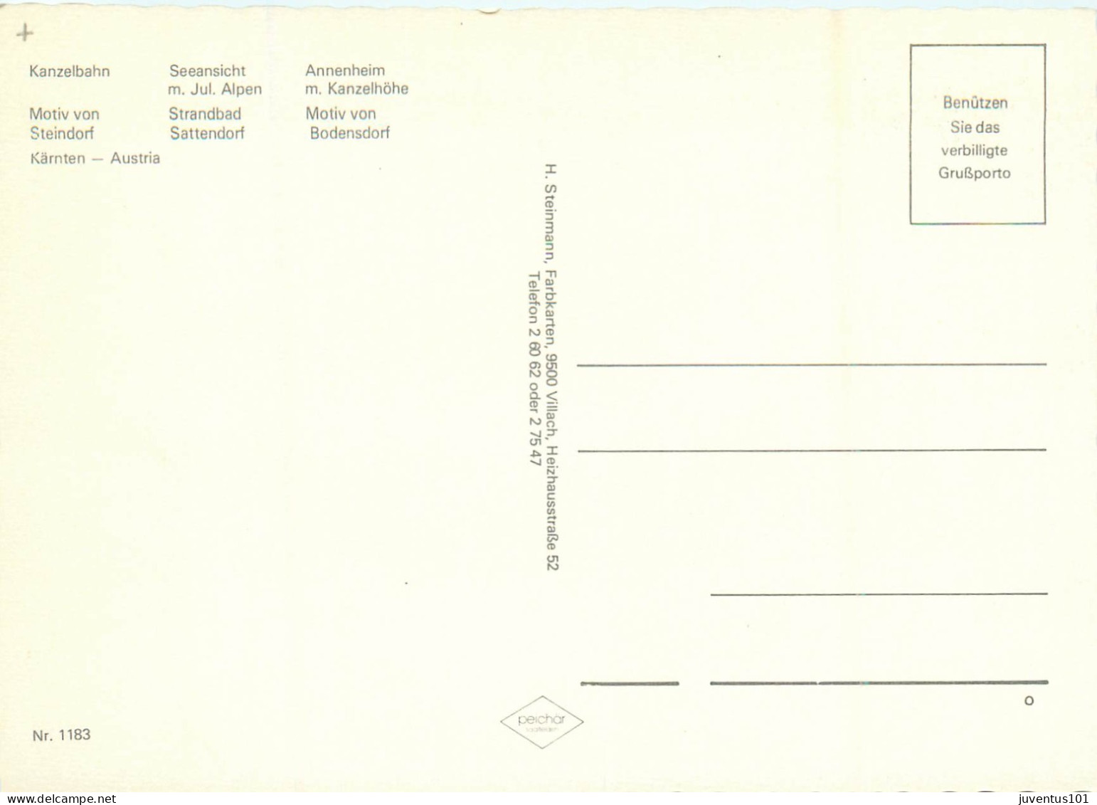 CPSM Ossiachersee-Multivues      L2238 - Ossiachersee-Orte