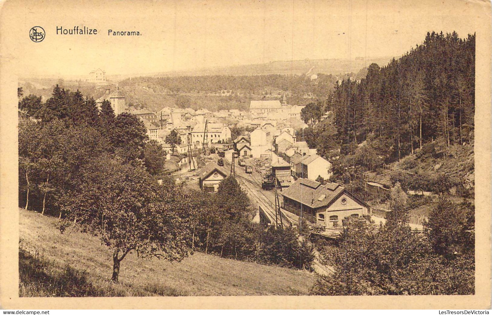 BELGIQUE - Houffalize - Panorama - Carte Postale Ancienne - Houffalize