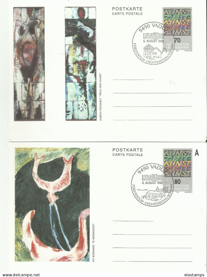 LICHTENSTEIN GS*2 - Interi Postali