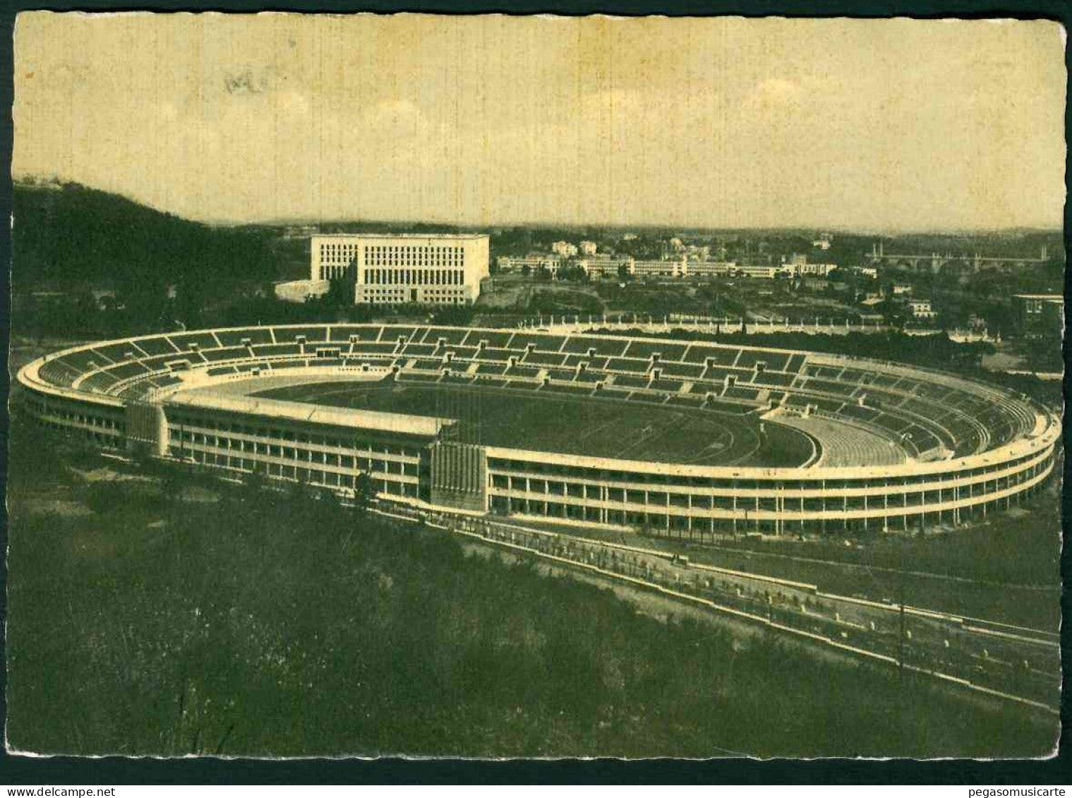 VX322 - ROMA STADIO DEI CENTOMILA - STADIO OLIMPICO 1955 - Estadios E Instalaciones Deportivas