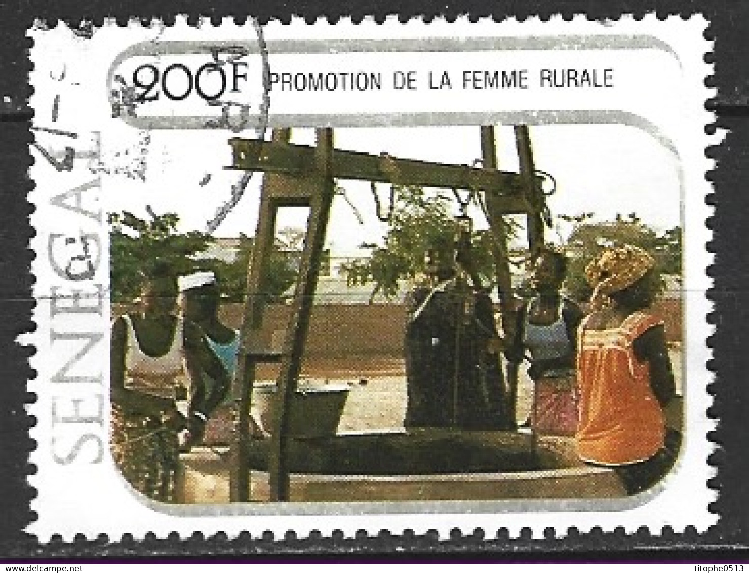 SENEGAL. N°541 De 1980 Oblitéré. Puit. - Water