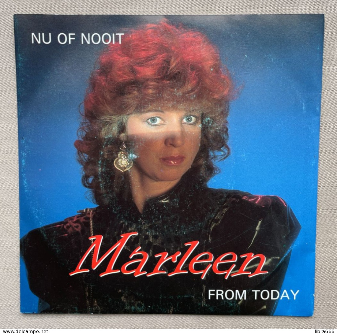 MARLEEN  - A. Nu Of Nooit B. From Today - 1990 - Pyramid Records -  P.90.011.S - Otros - Canción Neerlandesa