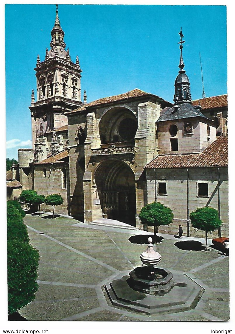 LA CATEDRAL / LA CATHÉDRALE / THE CATHEDRAL.-  BURGO DE OSMA / SORIA.- ( ESPAÑA ) - Soria