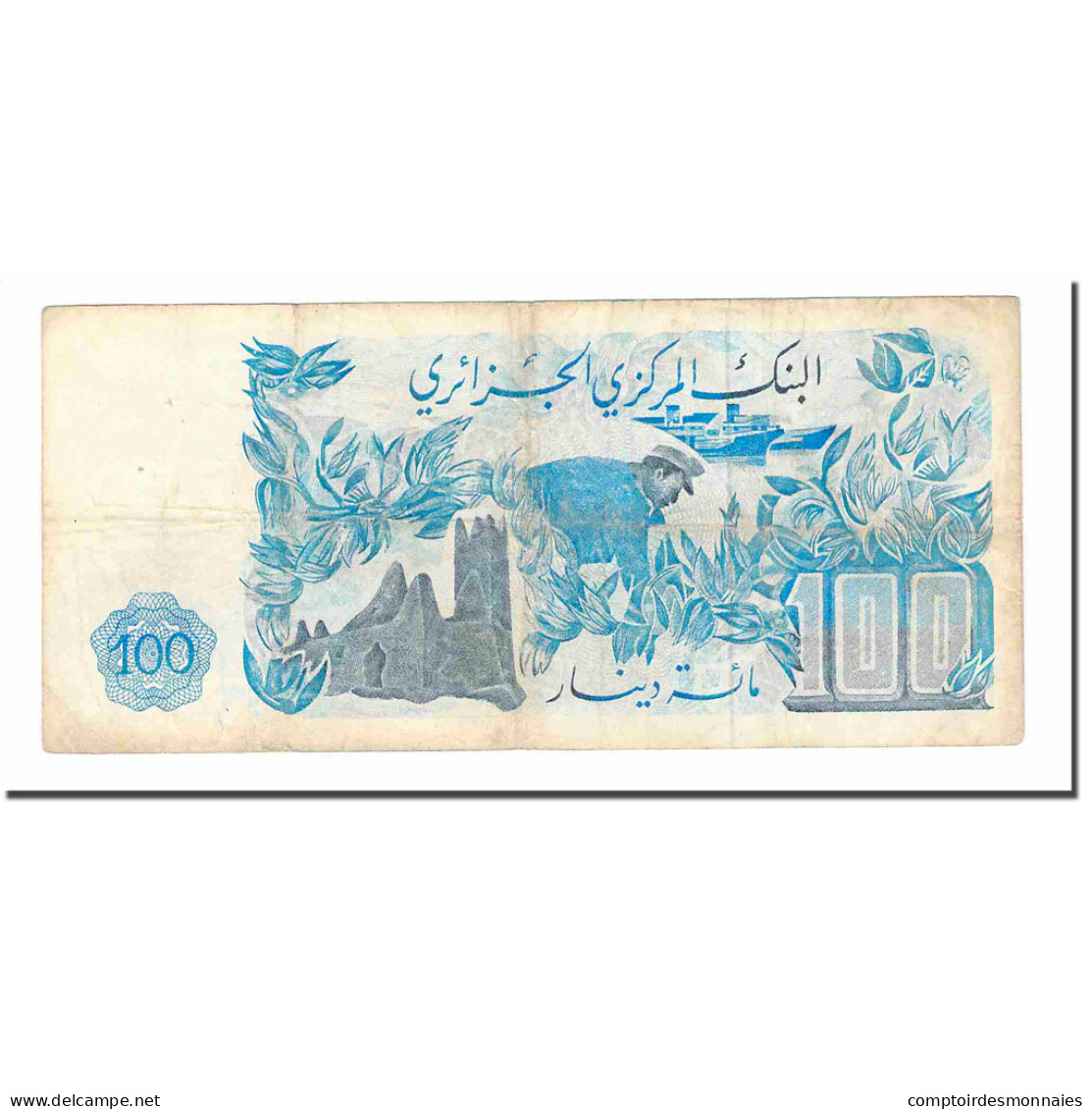 Billet, Algeria, 100 Dinars, 1981, 1970-11-01, KM:131a, TB - Argelia