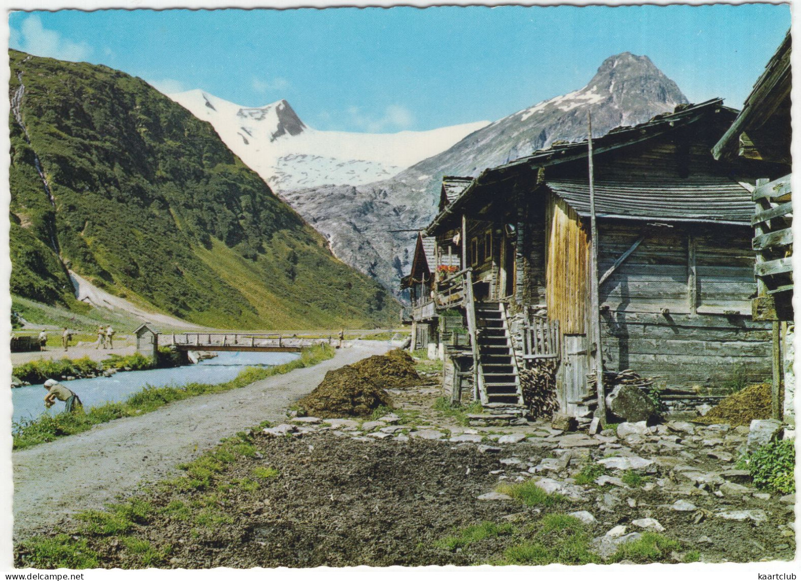 Innergeschloß Gegen Schwarze Wand Und Großvenediger, 3674 M - Osttirol - (Österreich, Austria) - Matrei In Osttirol