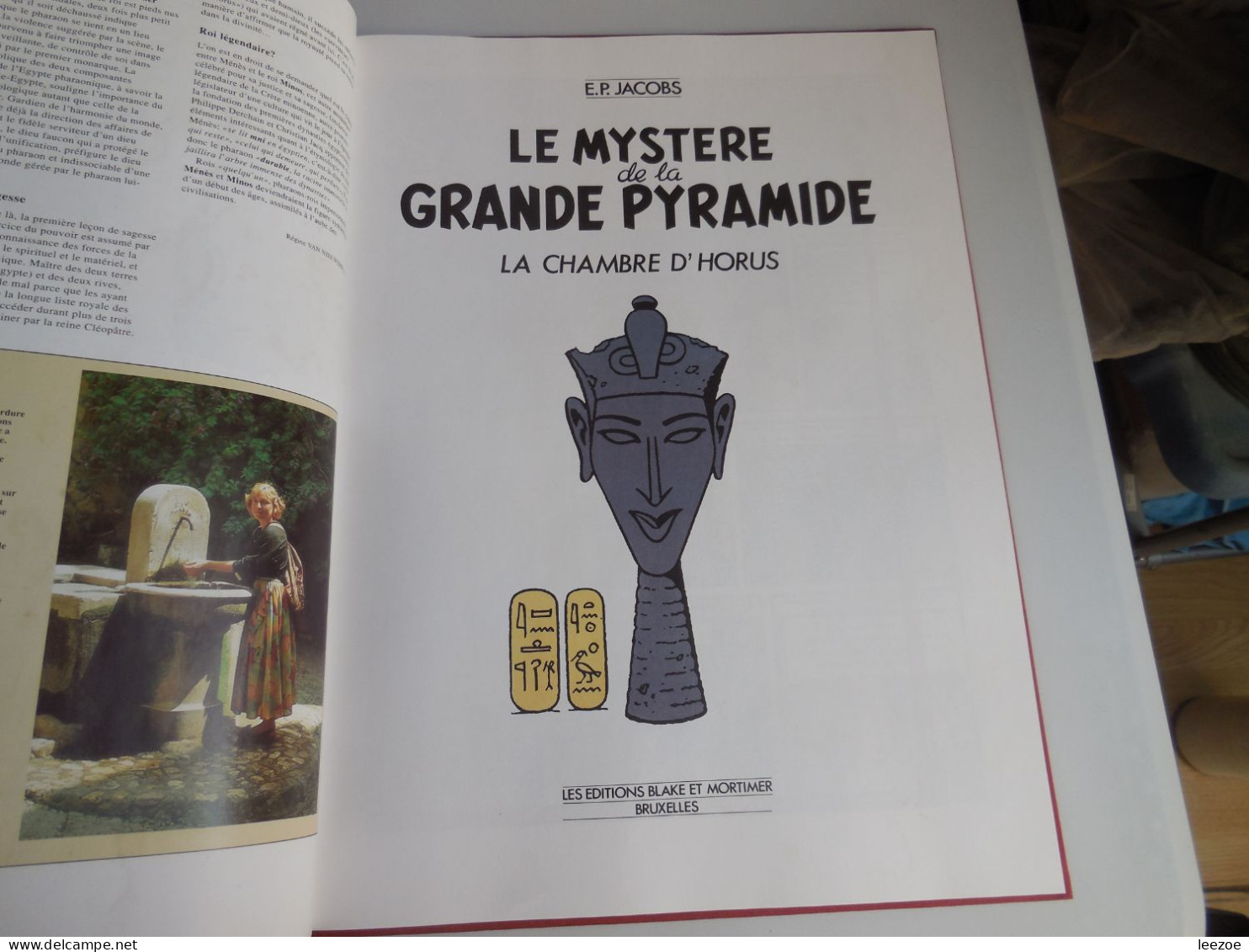 BD BLAKE ET MORTIMER LE MYSTERE DE LA GRANDE PYRAMIDE T2 numéroté 157/2500, E.P JACOBS......................N5..10.2023