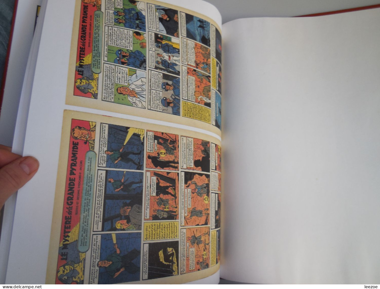 BD BLAKE ET MORTIMER LE MYSTERE DE LA GRANDE PYRAMIDE T2 numéroté 157/2500, E.P JACOBS......................N5..10.2023