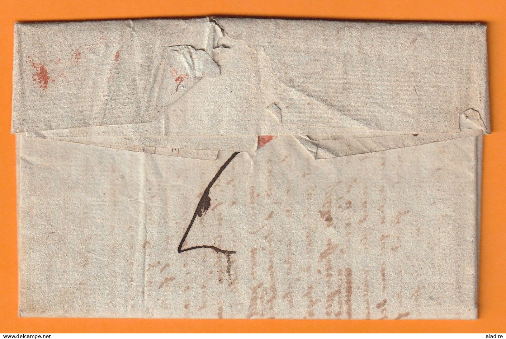 1797 - Lettre Pliée Avec Corresp Serrée De 3 Pages En PORT PAYE De PARIS Vers Noyers, Yonne - 1ère République - 1701-1800: Precursors XVIII