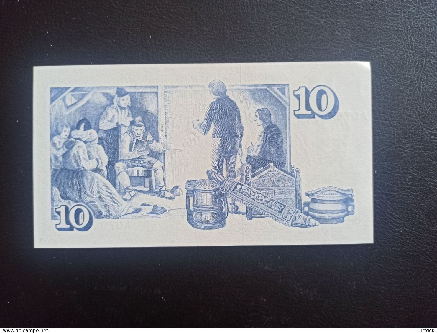 Islande Billet 10 Kronur 1961 Neuf TTB+ - Islande