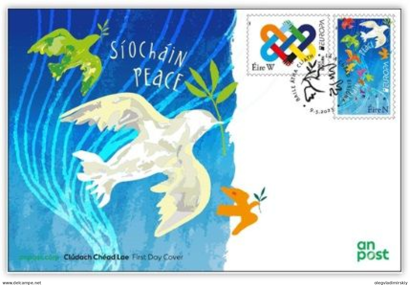 Ireland Irland Irlande 2023 Europa CEPT Peace FDC - FDC