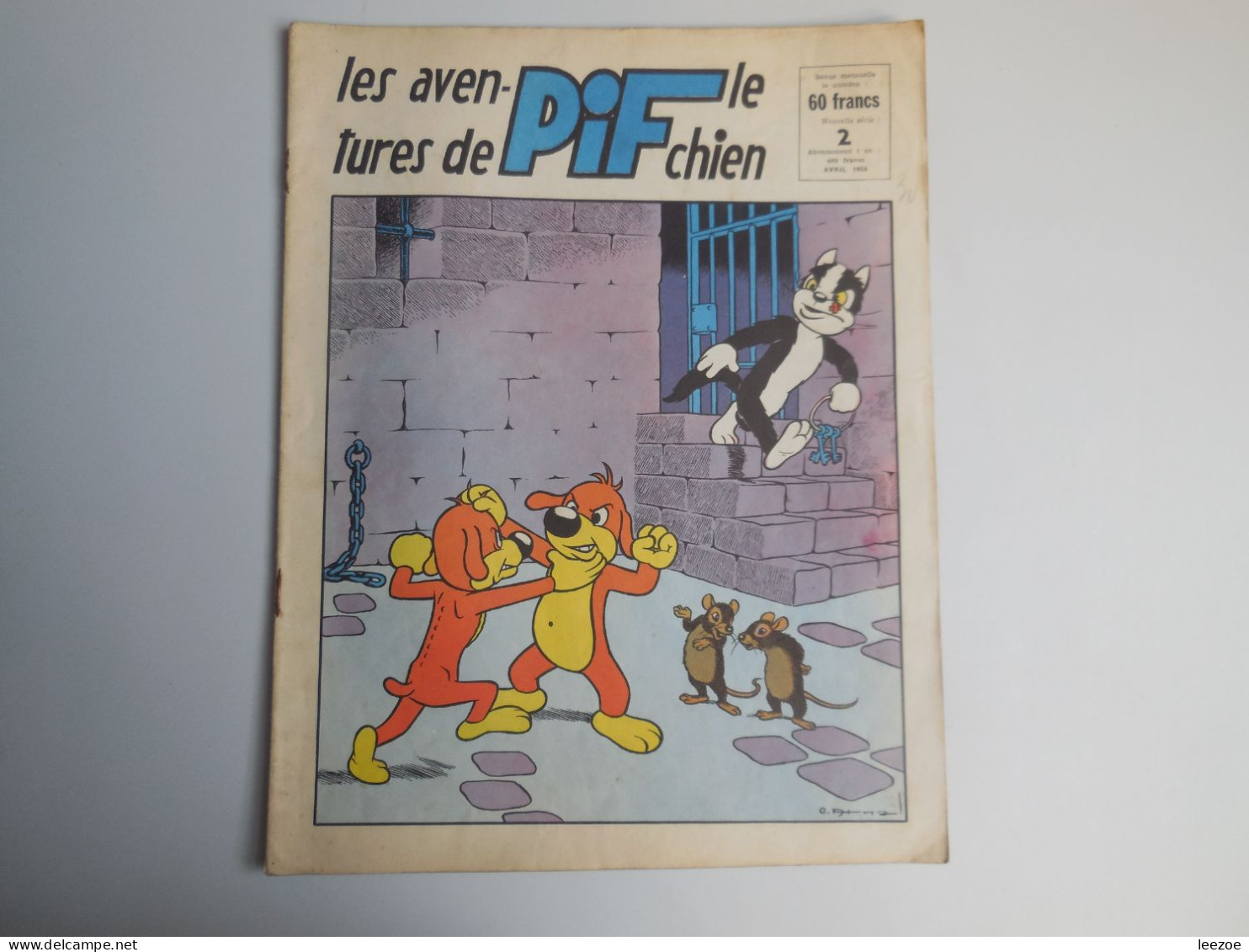 BD LES AVENTURES DE PIF LE CHIEN, 3ème Série T.2(VAILLANT) 1958.............N5 - Pif - Autres