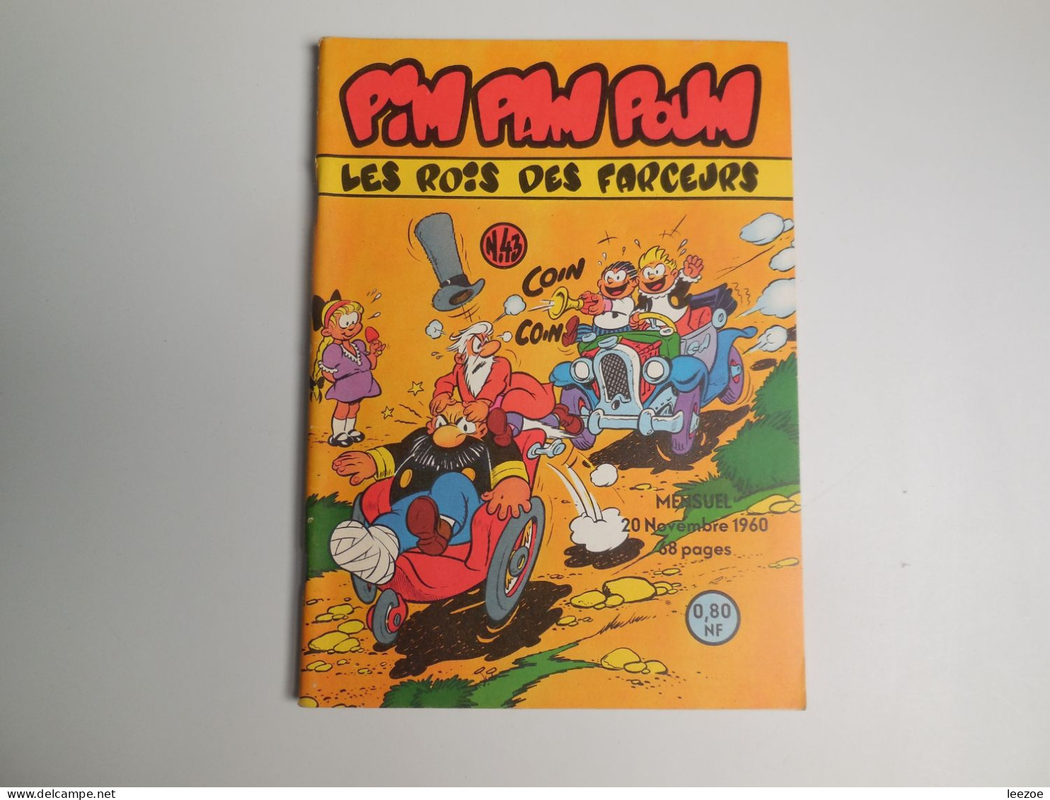 BD Pim Pam Poum N°43, Idée Fixe, LES ROIS DES FARCEURS 1960....N5 - Pim Pam Poum