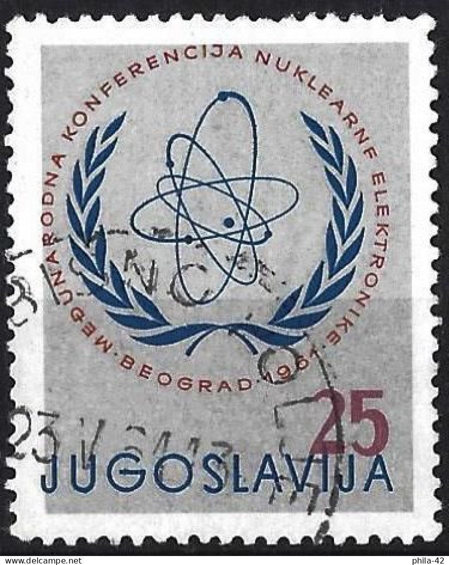 Yugoslavia 1961 - Mi 942 - YT 842 ( International Conference On Nuclear Electronics ) MNH** - Atoom