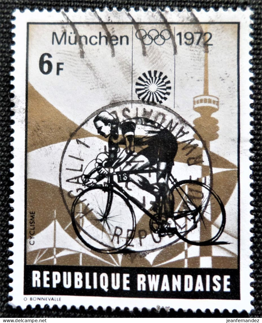 Rwanda 1972 Olympic Games - Munich  Stampworld N°  524 - Used Stamps