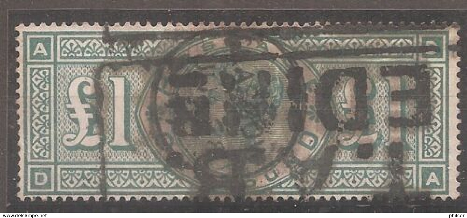 Great Britain, 1887, # Y 105, SG 212, Used - Used Stamps