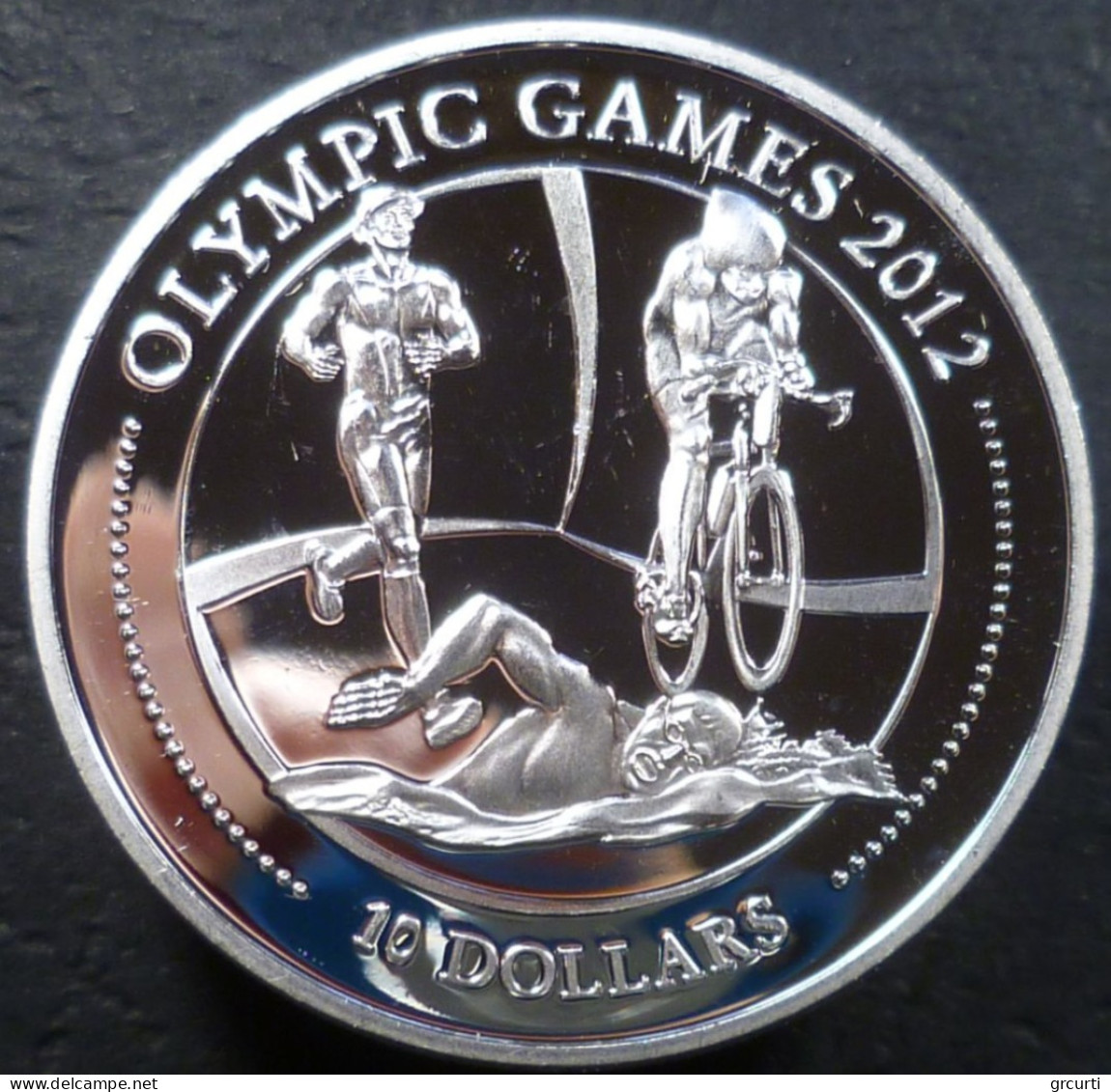 Figi - 10 Dollars 2010 - XXX Giochi Olimpici Estivi, Londra 2012 - KM# 241 - Fiji