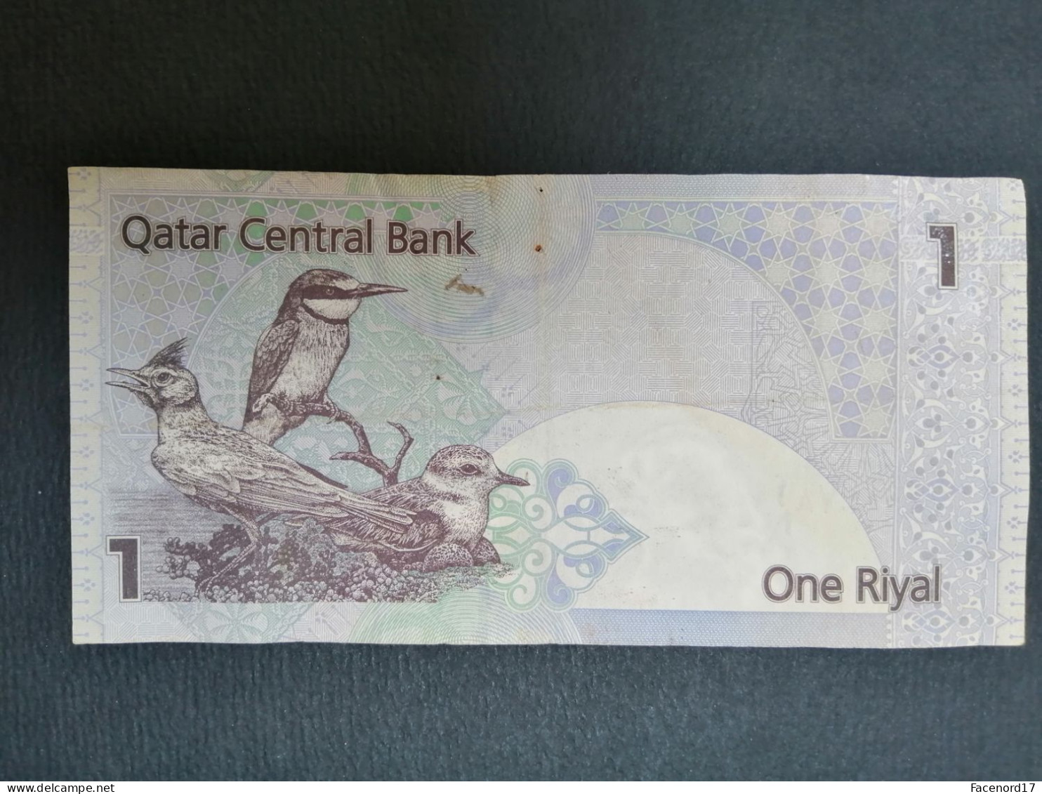 Billet 1 Riyal Qatar Central Bank - Andere - Oceanië