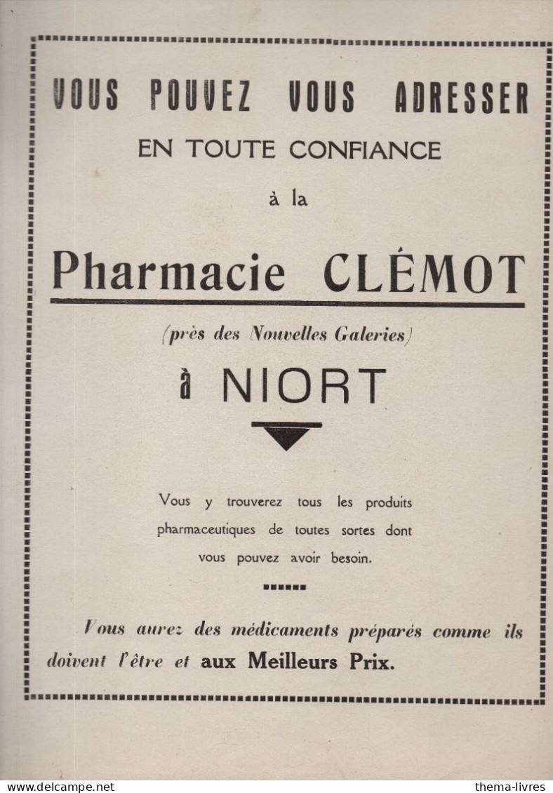 Niort (79= Pharmacie CLEMOT : Planche De Découpages SOLDATS (CAT5319) - Andere & Zonder Classificatie