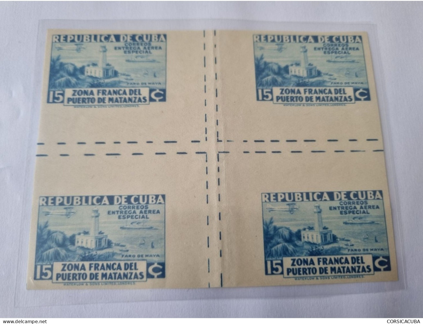 CUBA NEUF 1936 ZONA FRANCA MATANZAS--CENTRO DE HOJAS // PARFAIT ETAT // 1er CHOIX // - Ungebraucht