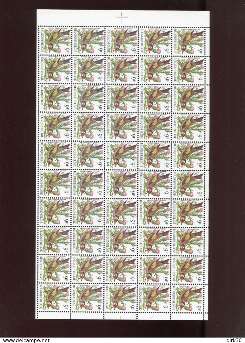 Belgie Buzin Vogels 2190 Volledig Vel Rotafolio Links & Onder Ongetand ! - 1991-2000