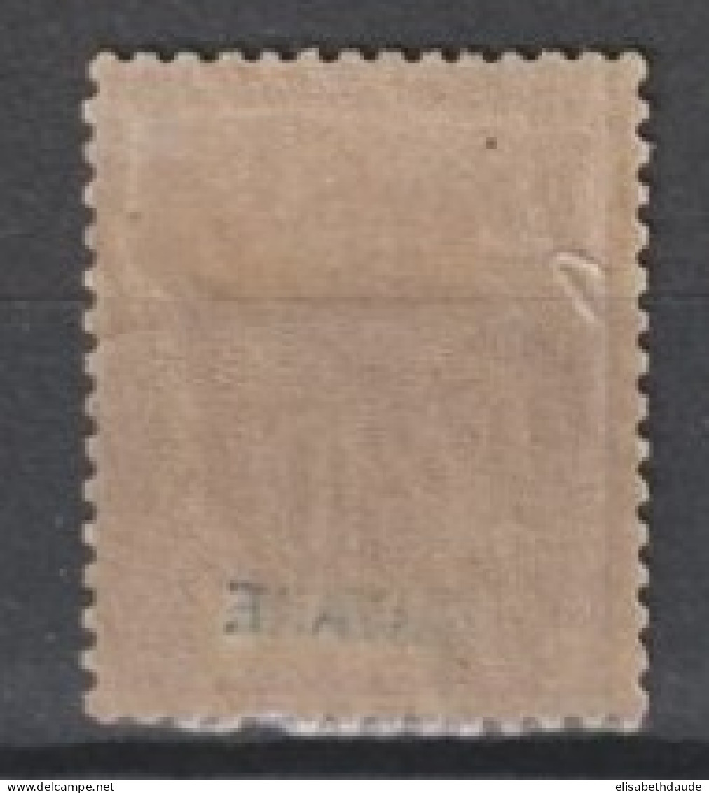 GUYANE - 1892 - YVERT N°38 * MH  - COTE = 30 EUR - Nuevos