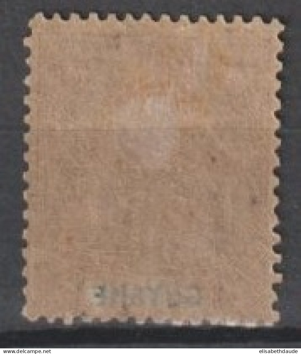 GUYANE - 1892 - YVERT N°38 * MH  - COTE = 30 EUR - Nuevos