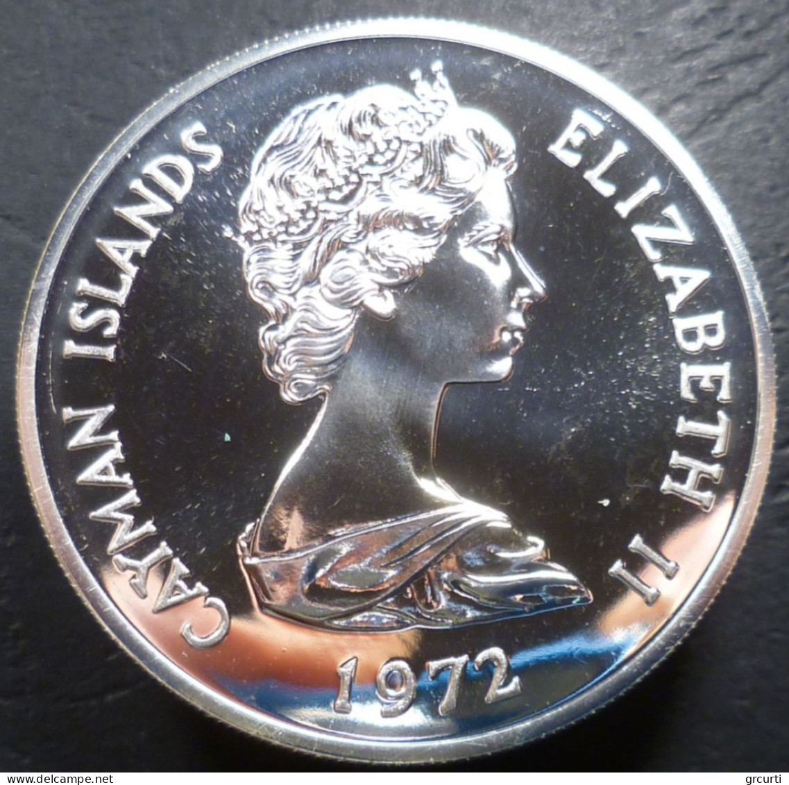 Cayman - 25 Dollars 1972 - Nozze D'argendo Di Elisabetta II E Filippo - KM# 9 - Kaaiman Eilanden