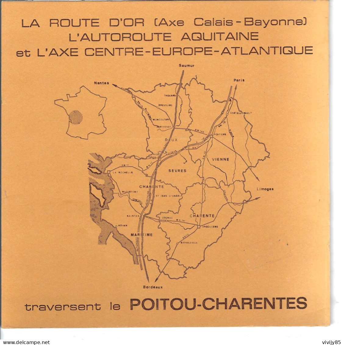 POITOU-CHARENTE- Brochure Illustrée  De 50 Pages " Sur Les Traces De Nos Ancêtres Au Paléolithique " - Poitou-Charentes