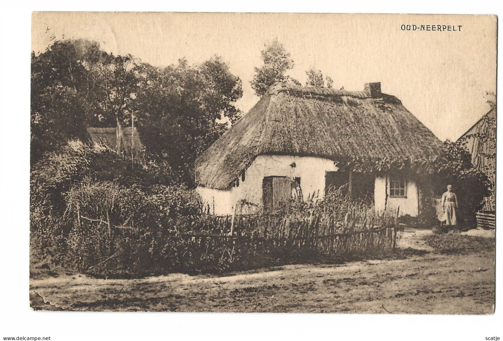 Oud-Neerpelt.   -    Hoeve   -   1929   Naar   Anvers - Neerpelt