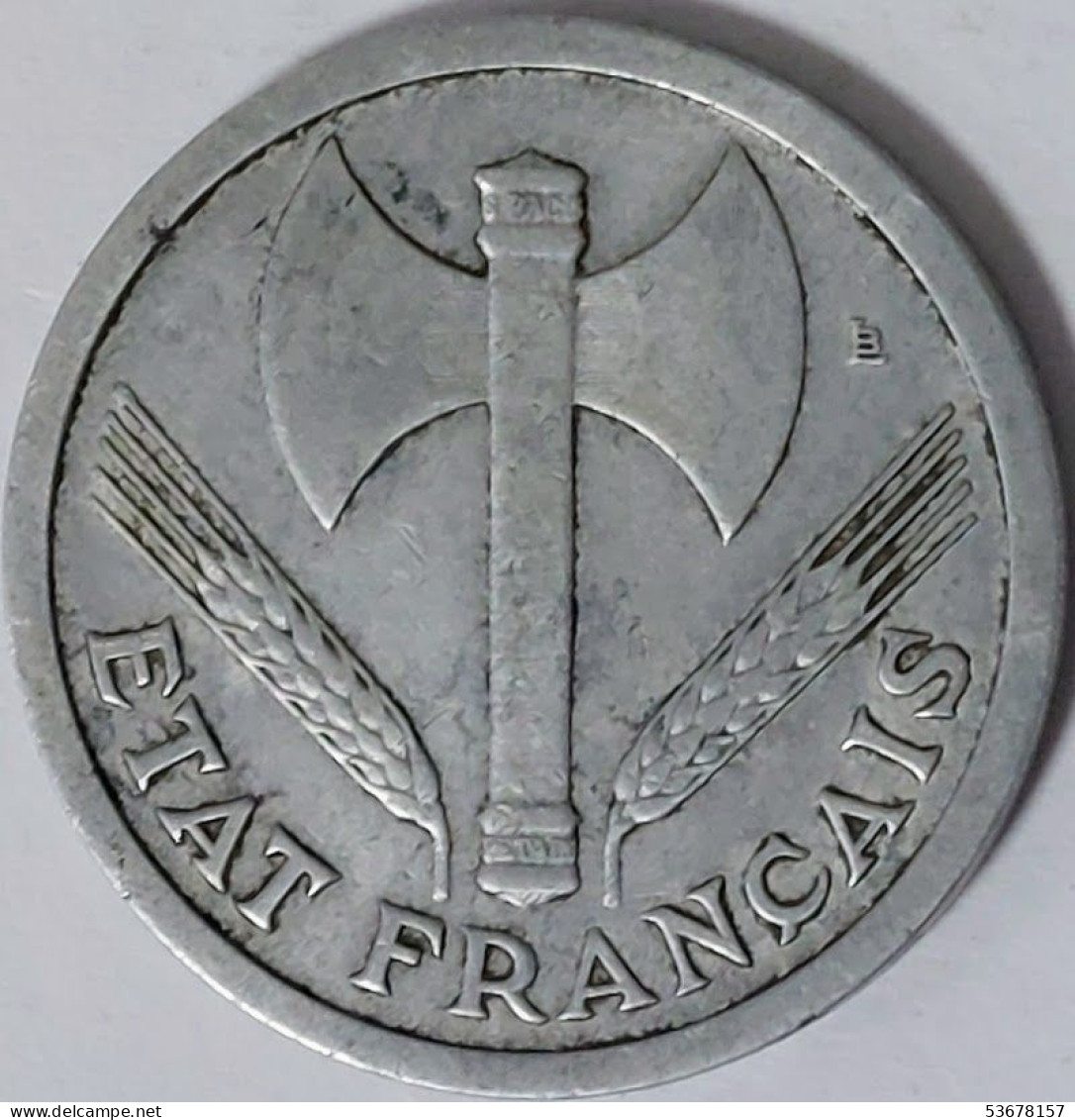 France - 2 Francs 1943, KM# 904.1 (#2472) - 2 Francs