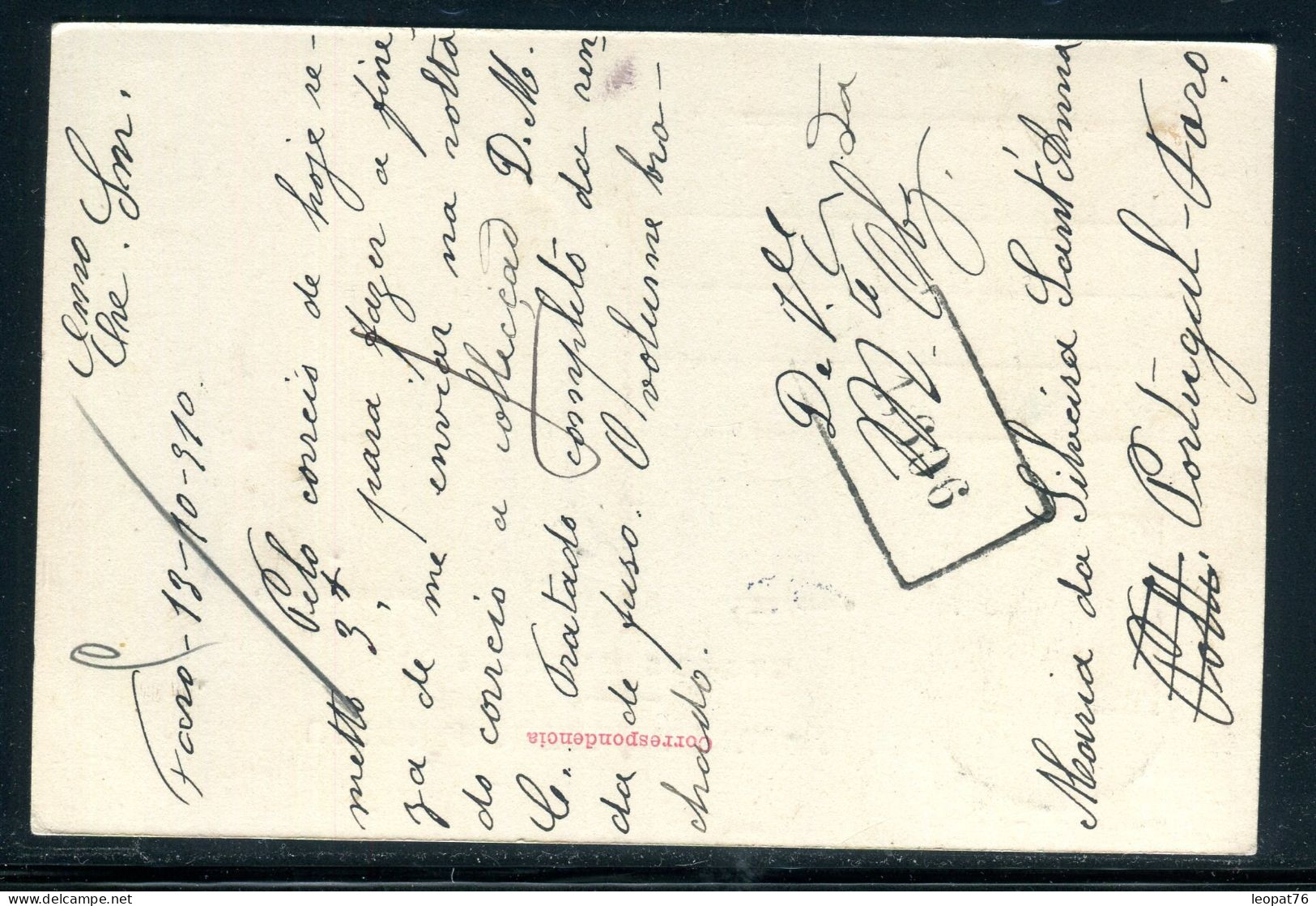 Portugal - Entier Postal De Faro Pour Paris En 1910  - M 57 - Postal Stationery