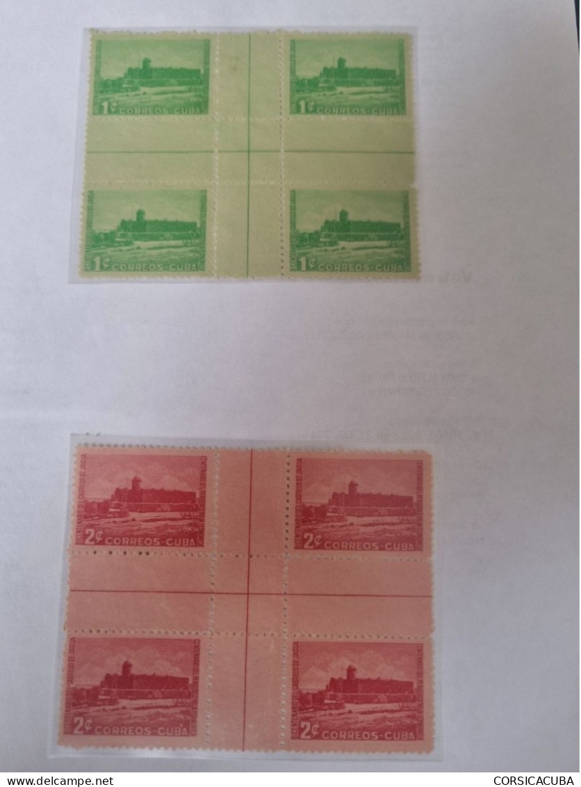 CUBA NEUF 1949  CASTILLO DE JAGUA--CENTRA DE HOJA // PARFAIT ETAT // 1er CHOIX // - Ungebraucht