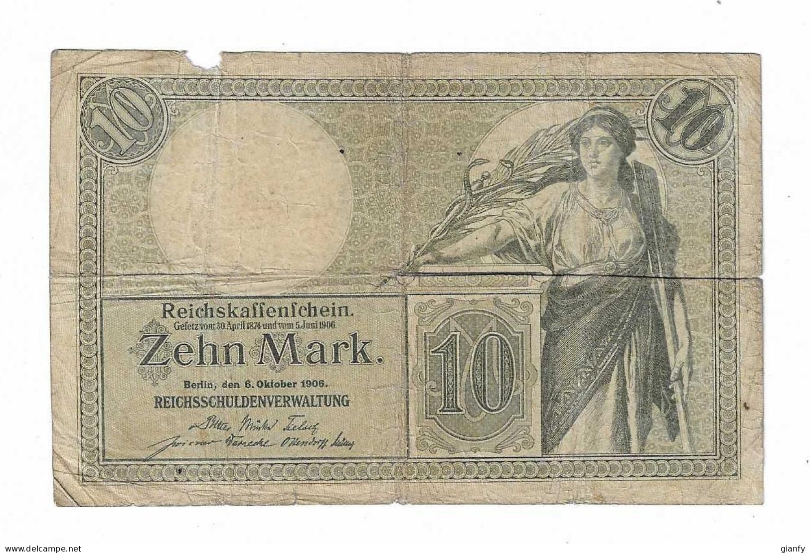 GERMANIA 10 MARK 1906 - 10 Mark