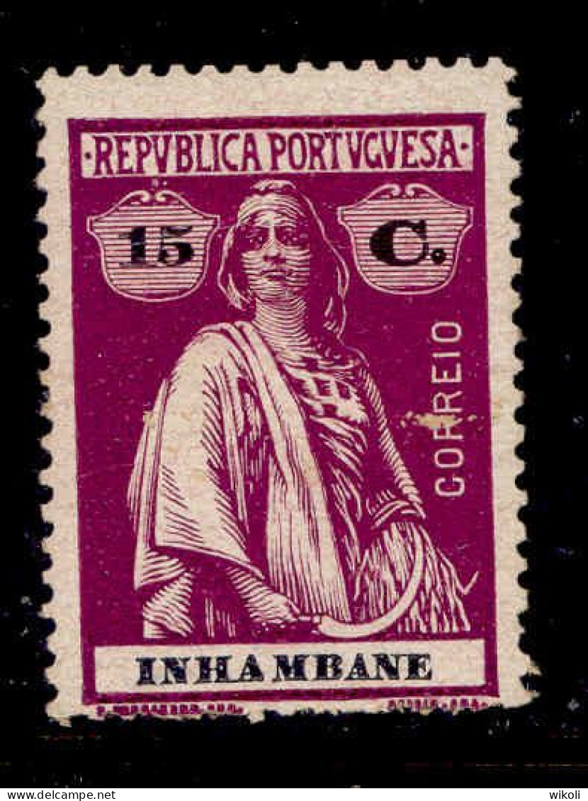 ! ! Inhambane - 1914 Ceres 15 C - Af. 81 - MH - Inhambane