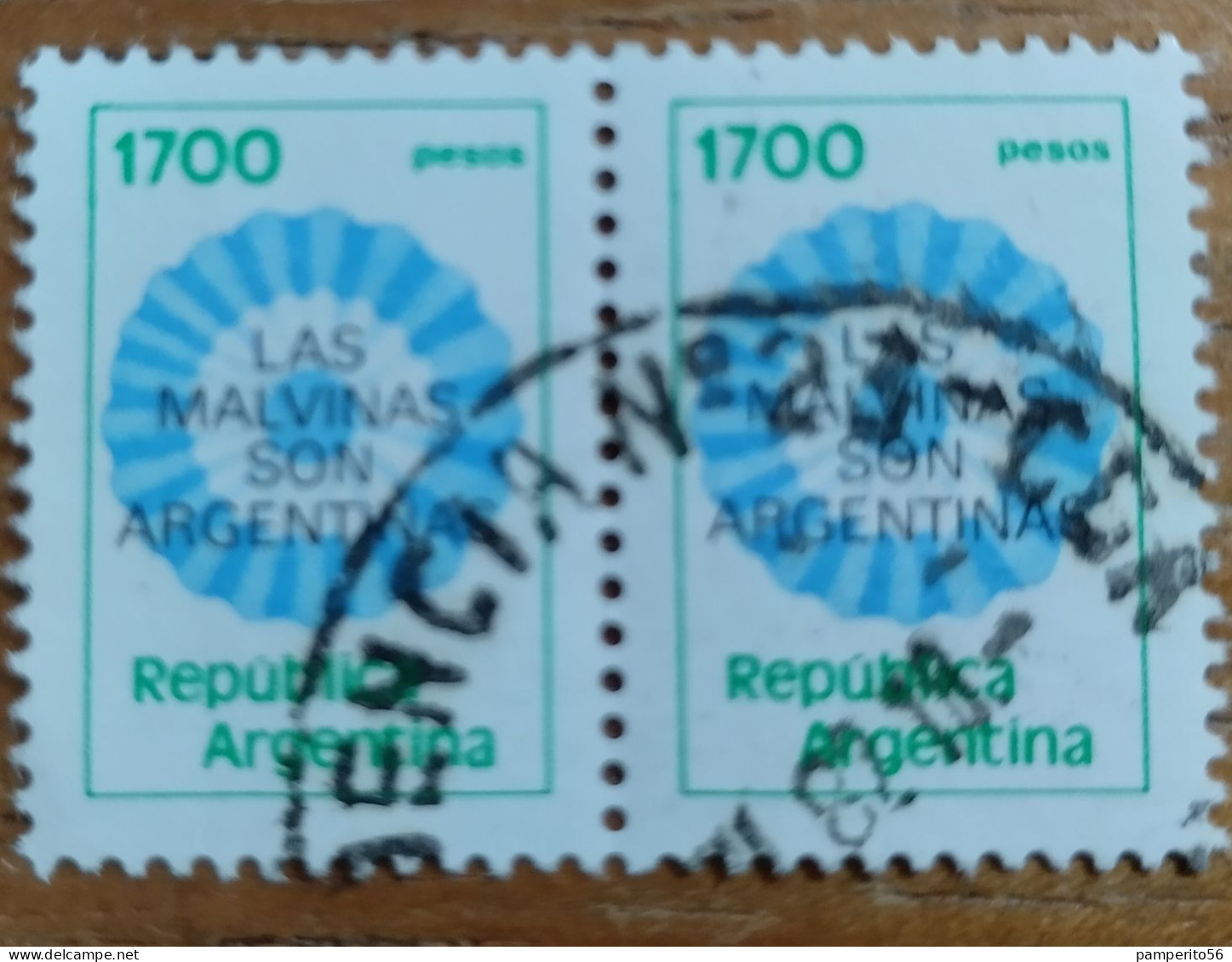 ARGENTINA -  Año 1982 - Escarapela Nacional "Las Malvinas Son Argentnas" - Usati