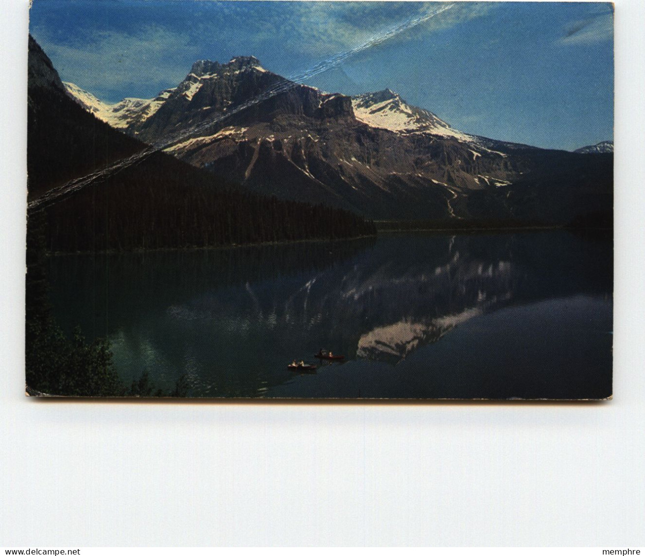 1972 Postcard -  -Emerald Lake, BC    From Series 3BC-1 Used - 1953-.... Reinado De Elizabeth II