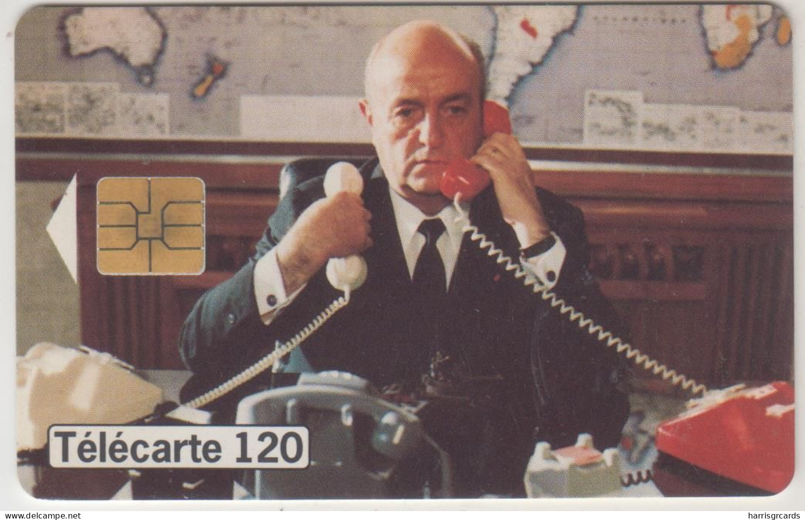 FRANCE - Telephone Et Cinema N.13 - Bernard Blier, Chip:SO3 (Module 44), 120 U, 02/99, Used - 1999