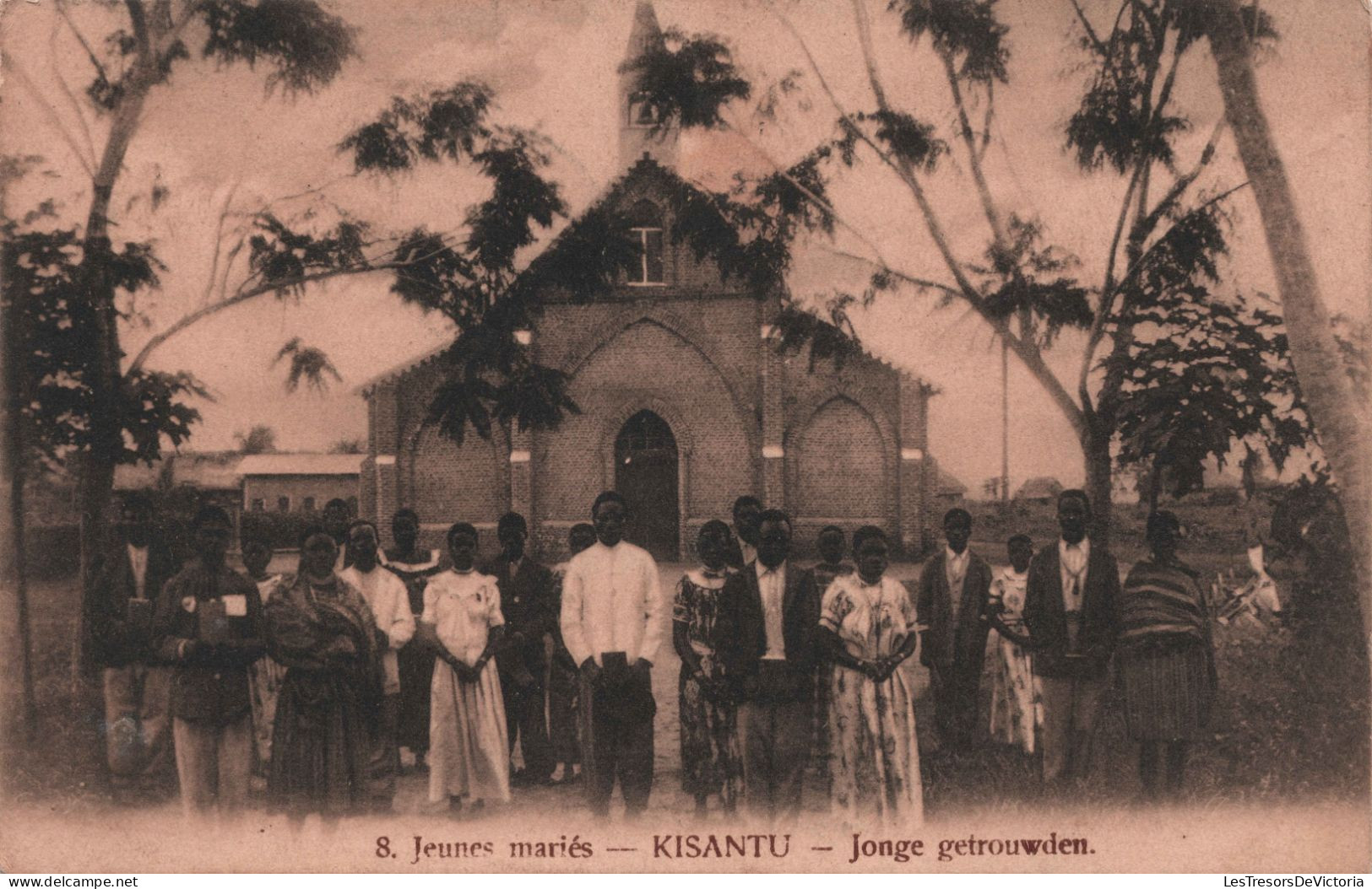 Kisantu - Jeunes Mariés - Jonge Getrouwden   - Carte Postale Ancienne - Other & Unclassified