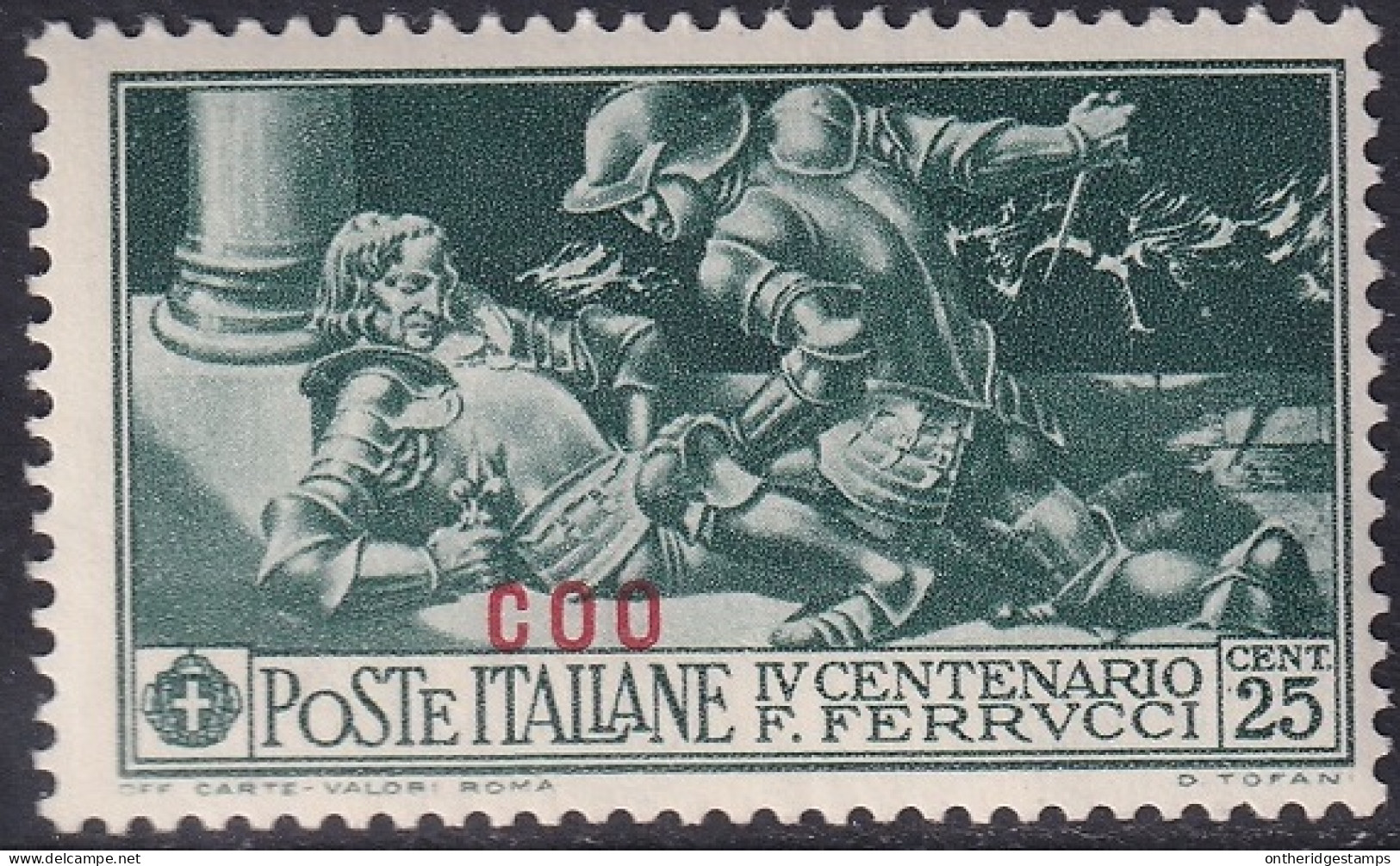 Italy Aegean Coo 1930 Sc 13 Egeo Sa 13 MNH** - Ägäis (Coo)